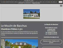 Tablet Screenshot of moulin-de-bacchus.com